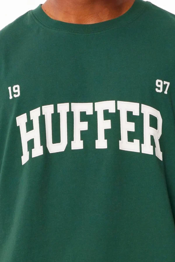 Tees & Tanks-HUFFER MENS FREE TEE/U OF H - EVERGREEN