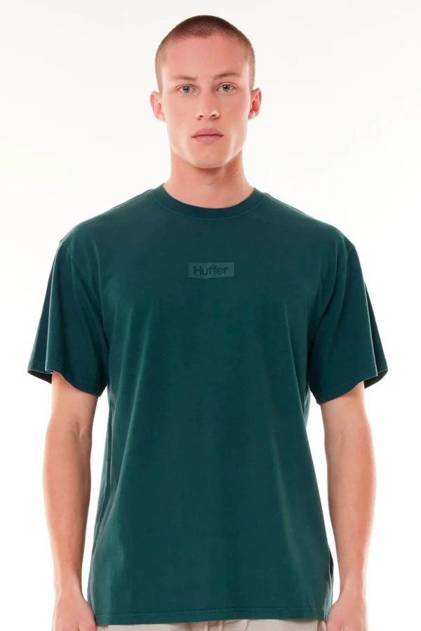 Tees & Tanks-HUFFER MENS SUP TEE/BOX UP - JUNIPER