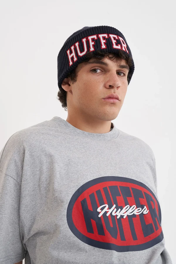 Hats-HUFFER OVERSIZED BEANIE LEAGUE MIDNIGHT