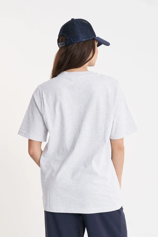 Tees & Tanks-HUFFER RELAX TEE 220 CLASS ACT SILVER MARLE