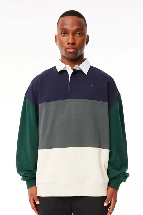 Sweaters & Knitwear-HUFFER SEGMENT GRAND RUGBY 350 - MULTI