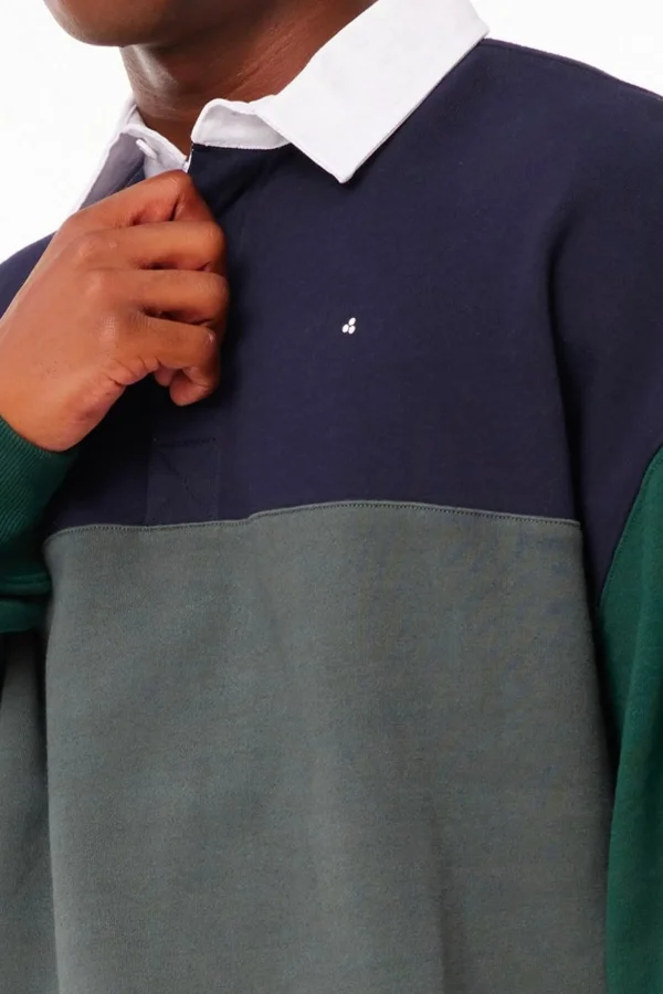 Sweaters & Knitwear-HUFFER SEGMENT GRAND RUGBY 350 - MULTI