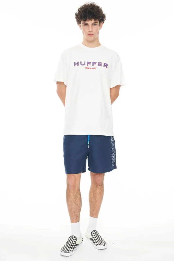 Shorts-HUFFER STAPLE TRUNK LINEUP / NAVY