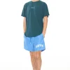 Shorts-HUFFER STAPLE TRUNK ZOOM / SHORE BLUE