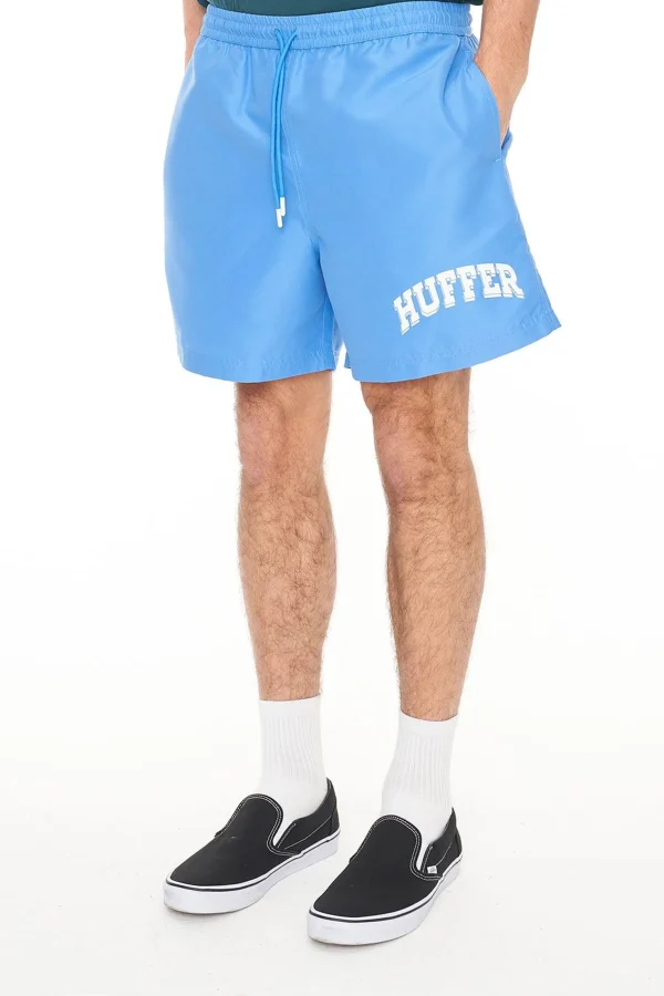 Shorts-HUFFER STAPLE TRUNK ZOOM / SHORE BLUE