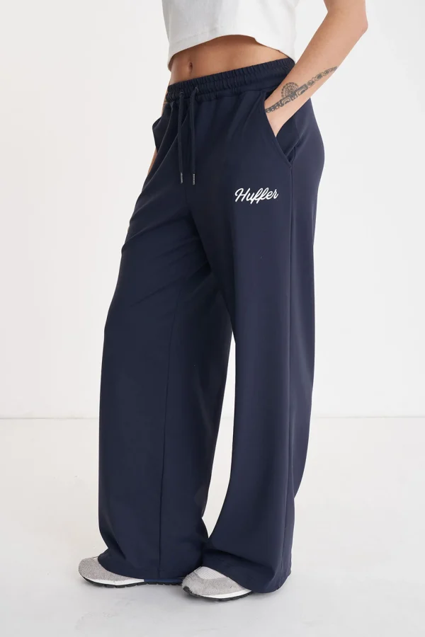 Pants-HUFFER STRAIGHT LEG TRACKPANT MIDNIGHT
