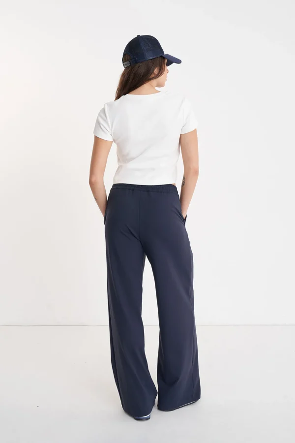 Pants-HUFFER STRAIGHT LEG TRACKPANT MIDNIGHT