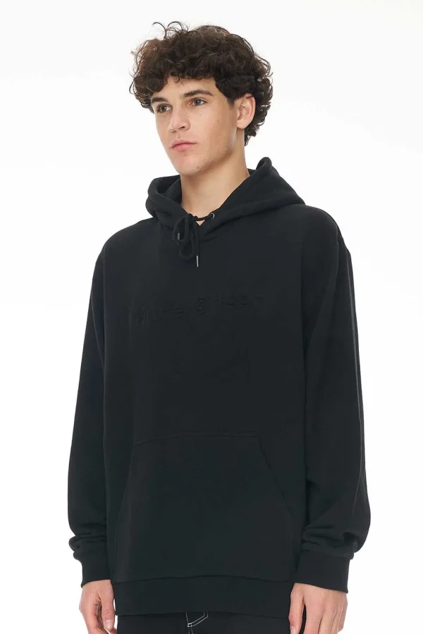 Sweaters & Knitwear-HUFFER TRUE HOOD 350 COPYWRITE / BLACK