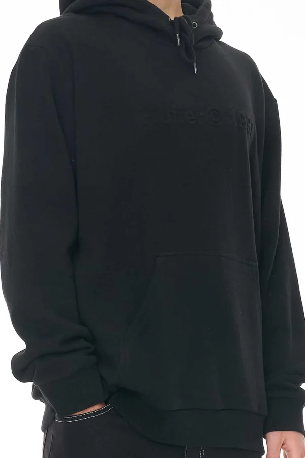 Sweaters & Knitwear-HUFFER TRUE HOOD 350 COPYWRITE / BLACK