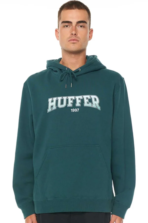 Sweaters & Knitwear-HUFFER TRUE HOOD 350 GRADED EMERALD