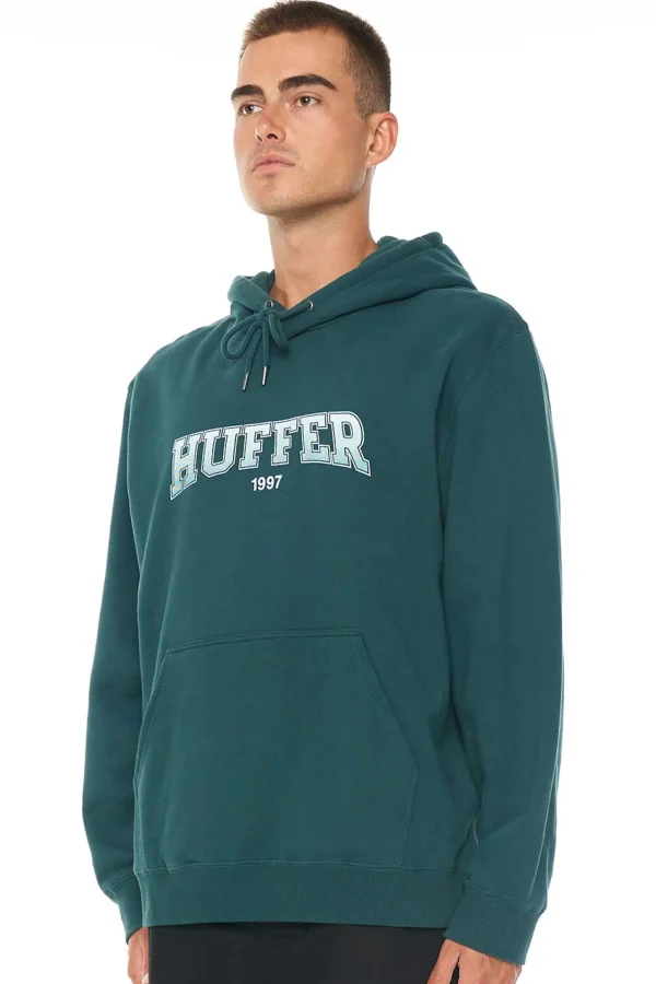 Sweaters & Knitwear-HUFFER TRUE HOOD 350 GRADED EMERALD