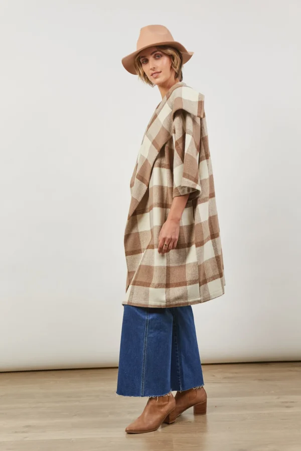 Coats & Jackets-ISLE OF MINE CITYSCAPE JACKET LATTE