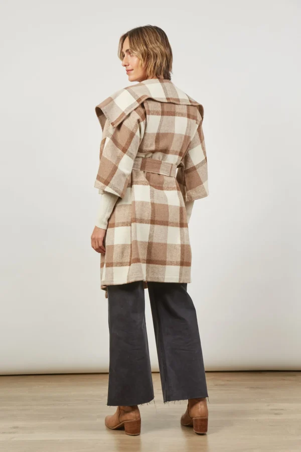 Coats & Jackets-ISLE OF MINE CITYSCAPE JACKET LATTE