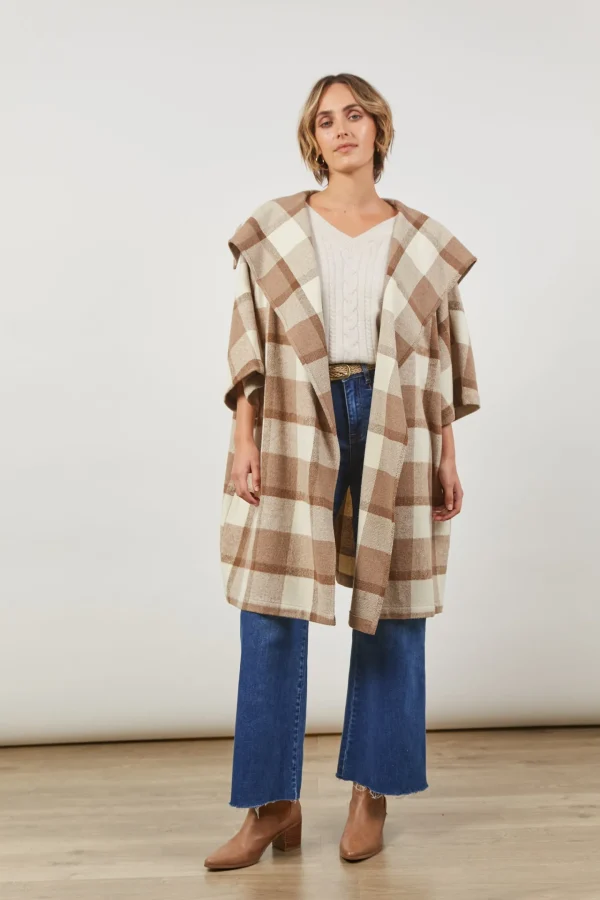 Coats & Jackets-ISLE OF MINE CITYSCAPE JACKET LATTE