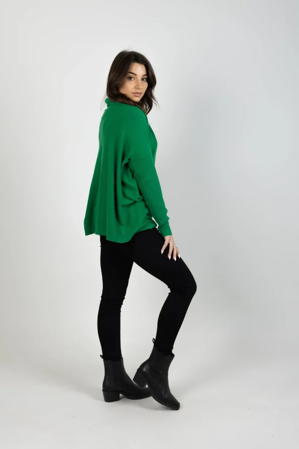 Sweaters & Knitwear-ISLE OF MINE HORIZON RELAXED JUMPER MEADOW