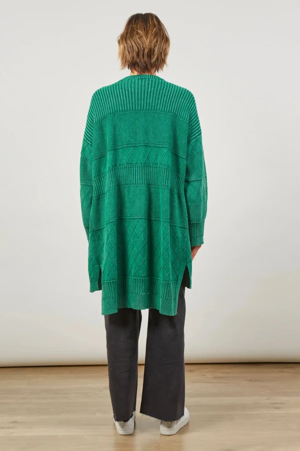 Sweaters & Knitwear-ISLE OF MINE METRO CARDIGAN HUNTER