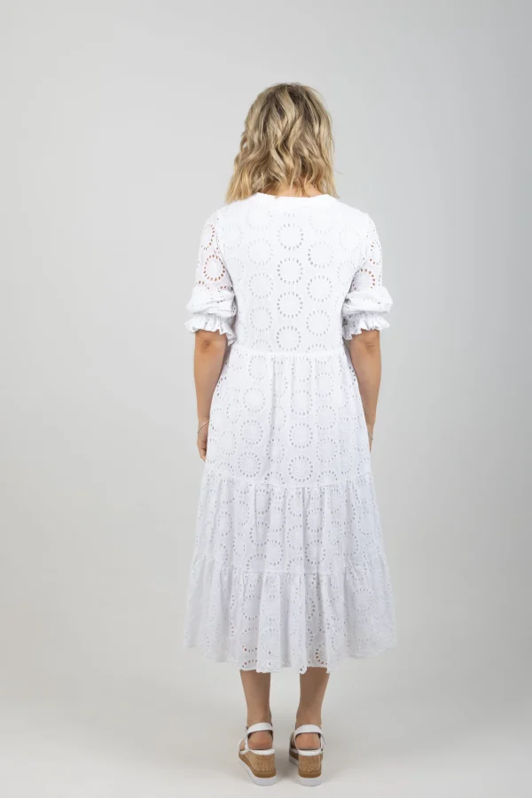 Dresses-ISLE OF MINE PARTERRE MAXI LOTUS