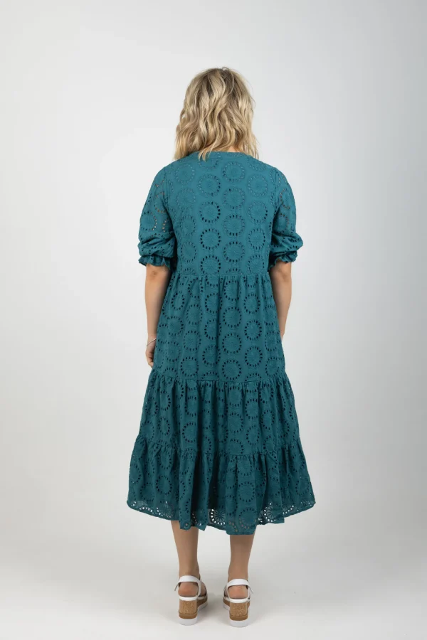Dresses-ISLE OF MINE PARTERRE MAXI TEAL