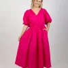 Dresses-ISLE OF MINE REMI MAXI RASPBERRY
