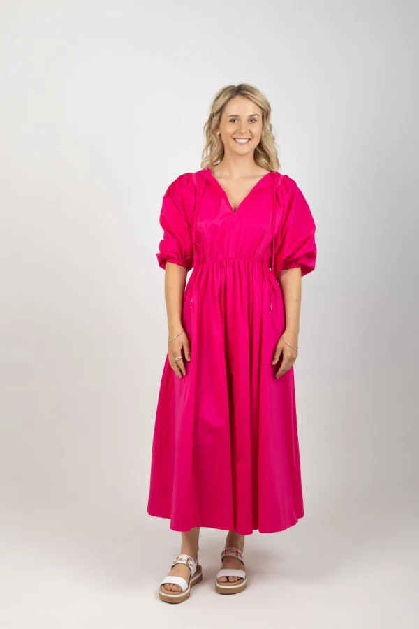 Dresses-ISLE OF MINE REMI MAXI RASPBERRY