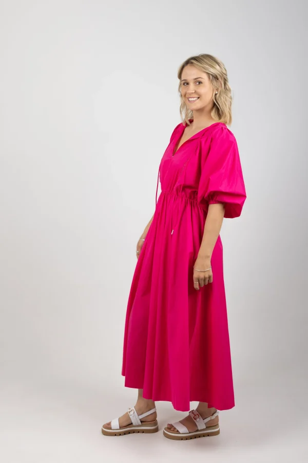 Dresses-ISLE OF MINE REMI MAXI RASPBERRY