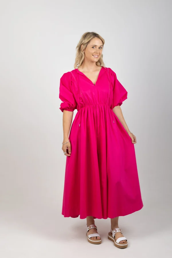 Dresses-ISLE OF MINE REMI MAXI RASPBERRY