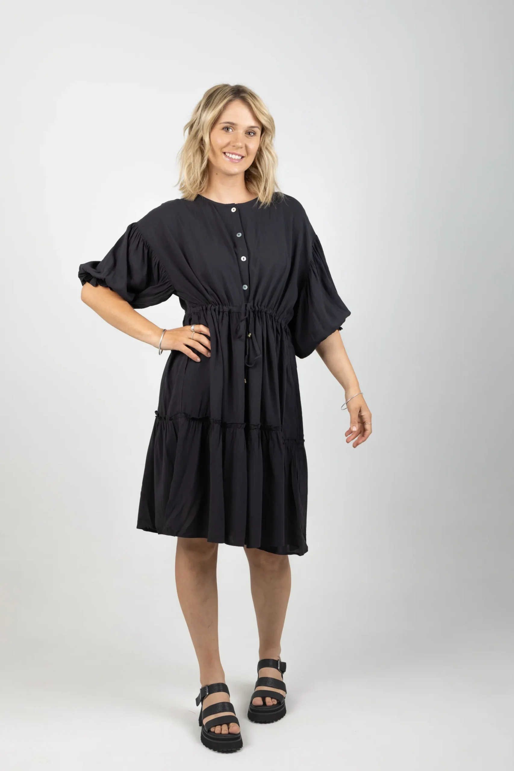 isle_of_mine_staple_tie_d_3.webp Dresses-ISLE OF MINE STAPLE TIE DRESS BLACK
