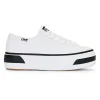 Footwear-KEDS TRIPLE UP BUMPER WHITE LEATHER