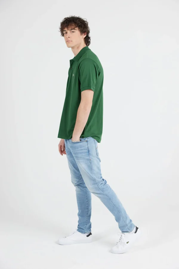 Tees & Tanks-LACOSTE CLASSIC POLO SHIRT - GREEN