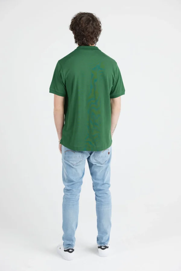 Tees & Tanks-LACOSTE CLASSIC POLO SHIRT - GREEN
