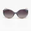 Sunglasses-LOCELLO CALLIE SUNGLASSES - BLUE/PINK OMBRE