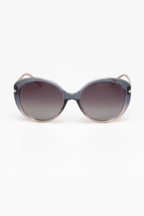 Sunglasses-LOCELLO CALLIE SUNGLASSES - BLUE/PINK OMBRE