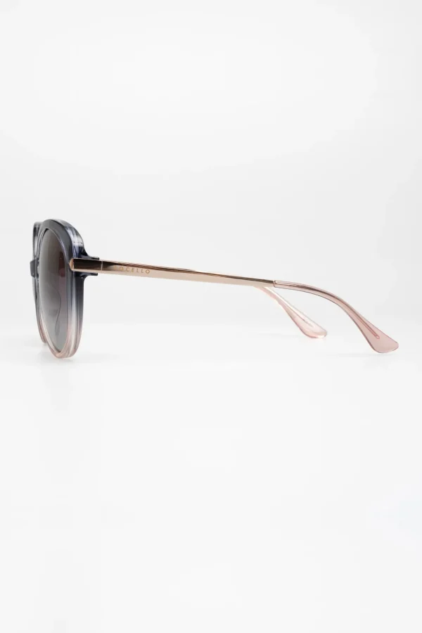 Sunglasses-LOCELLO CALLIE SUNGLASSES - BLUE/PINK OMBRE