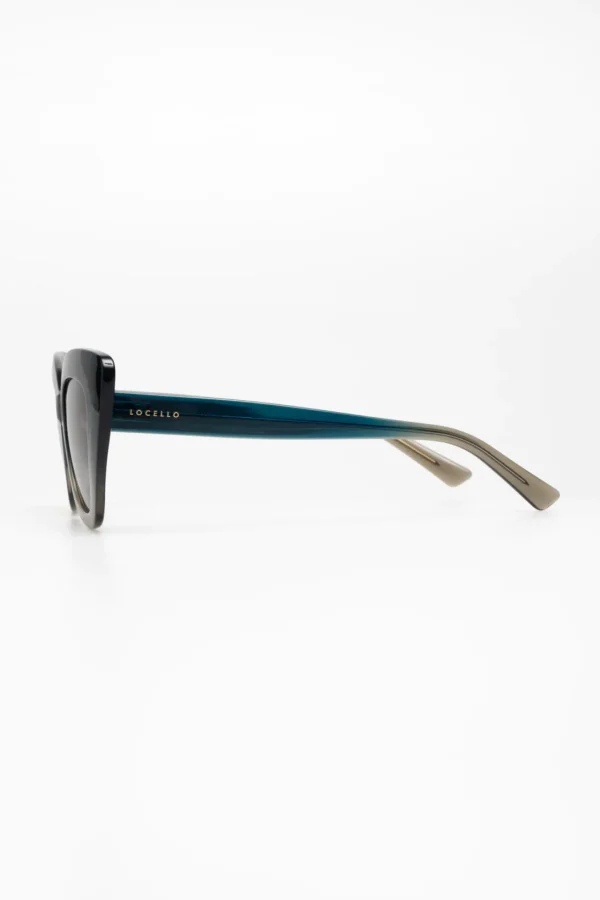 Sunglasses-LOCELLO EDEN SUNGLASSES - OMBRE GREEN