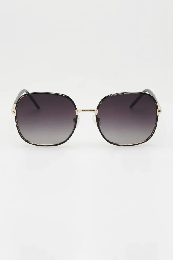 Sunglasses-LOCELLO MARLEY SUNGLASSES - GREY TORTOISESHELL