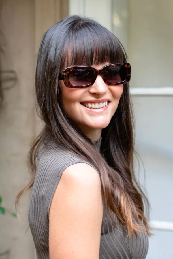 Sunglasses-LOCELLO QUINN SUNGLASSES - TORT