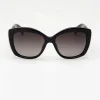 Sunglasses-LOCELLO SAMARA SUNGLASSES - BLACK