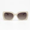 Sunglasses-LOCELLO STELLA SUNGLASSES - MILKY WHITE TORT