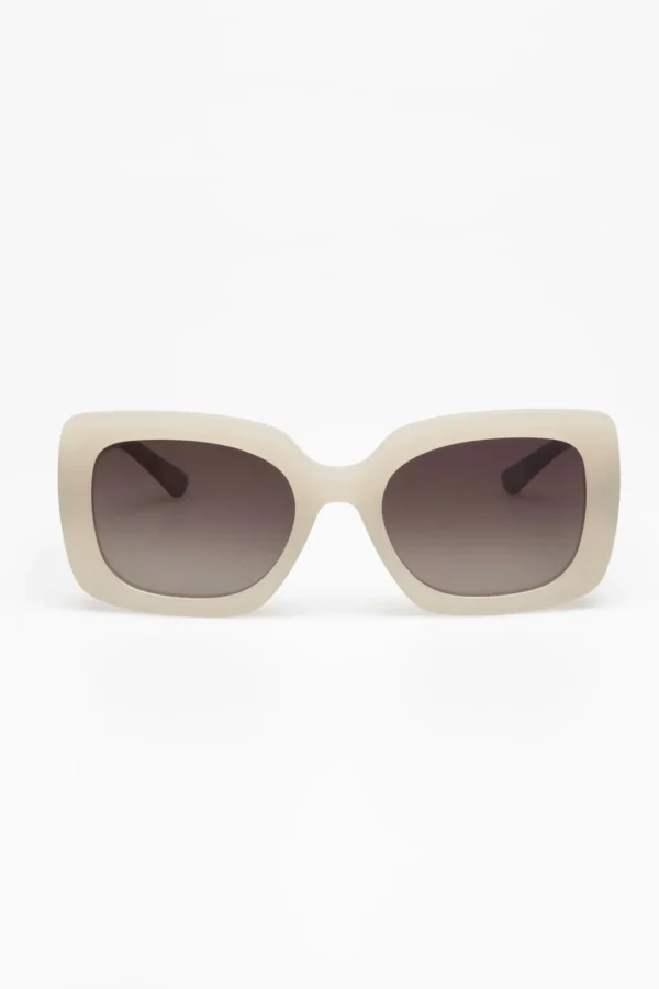 Sunglasses-LOCELLO STELLA SUNGLASSES - MILKY WHITE TORT