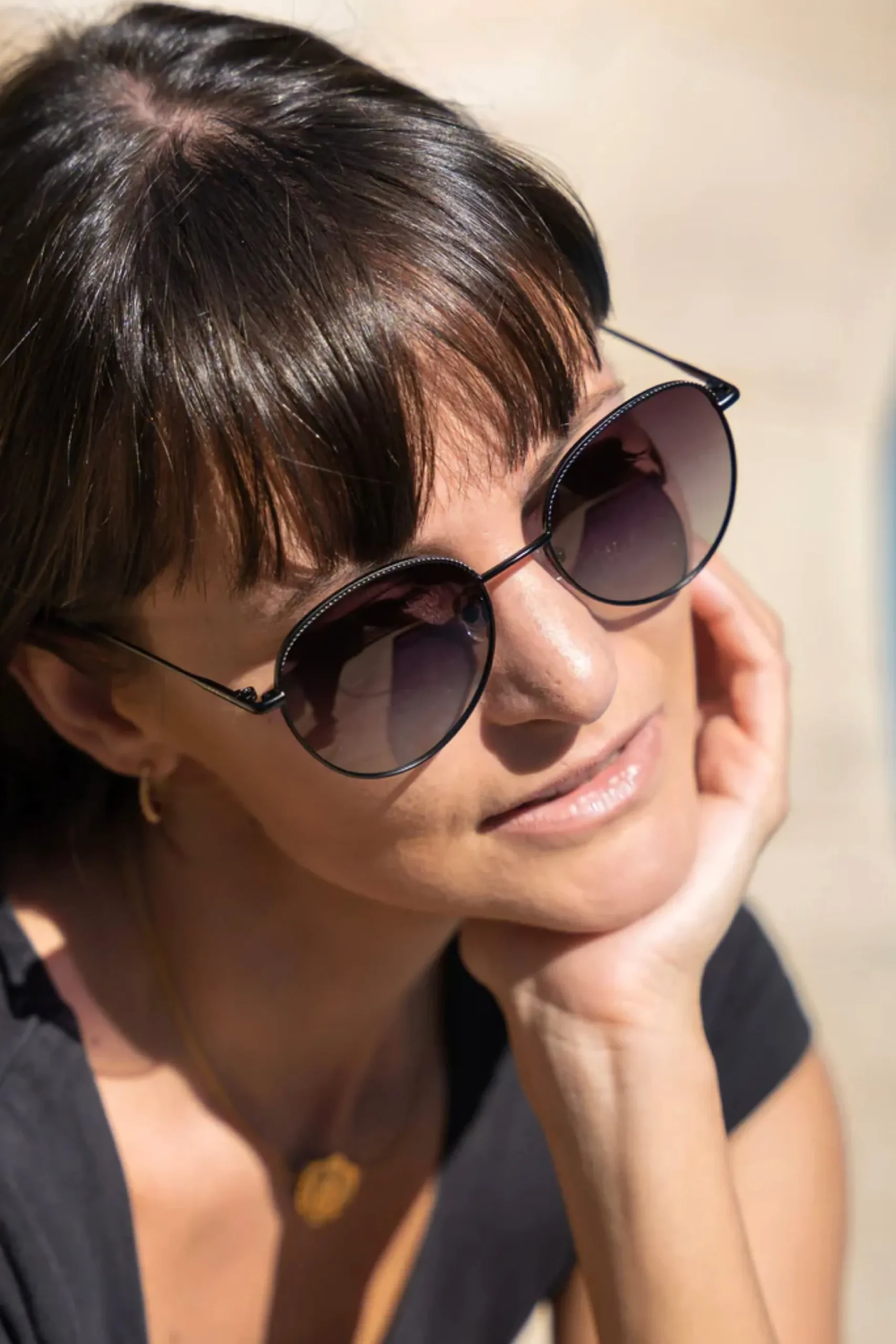 locello_victoria_sunglass_4.webp Sunglasses-LOCELLO VICTORIA SUNGLASSES - MATTE BLACK