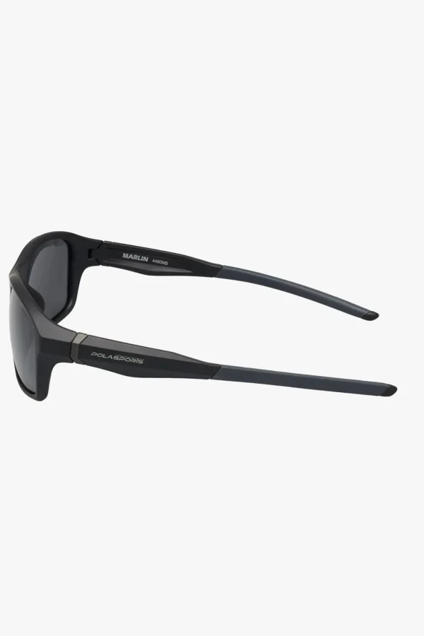 Sunglasses-POLASPORTS MARLIN SUNGLASSES - MATTE BLACK / SMOKE