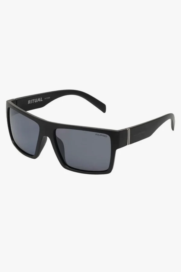 Sunglasses-POLASPORTS RITUAL SUNGLASSES - MATTE BLACK/SMOKE