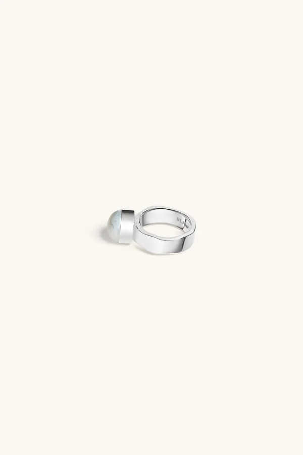 Freshwater Pearls | 925 Sterling Silver-BLANK SPACE. PRETTY PEARL RING