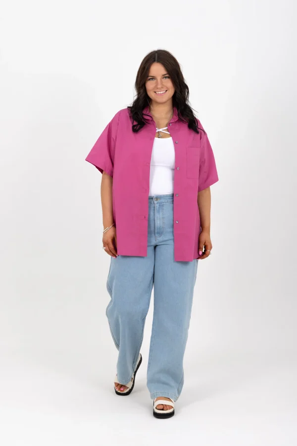Shirts & Tops-RICOCHET AMES SHIRT - PINK