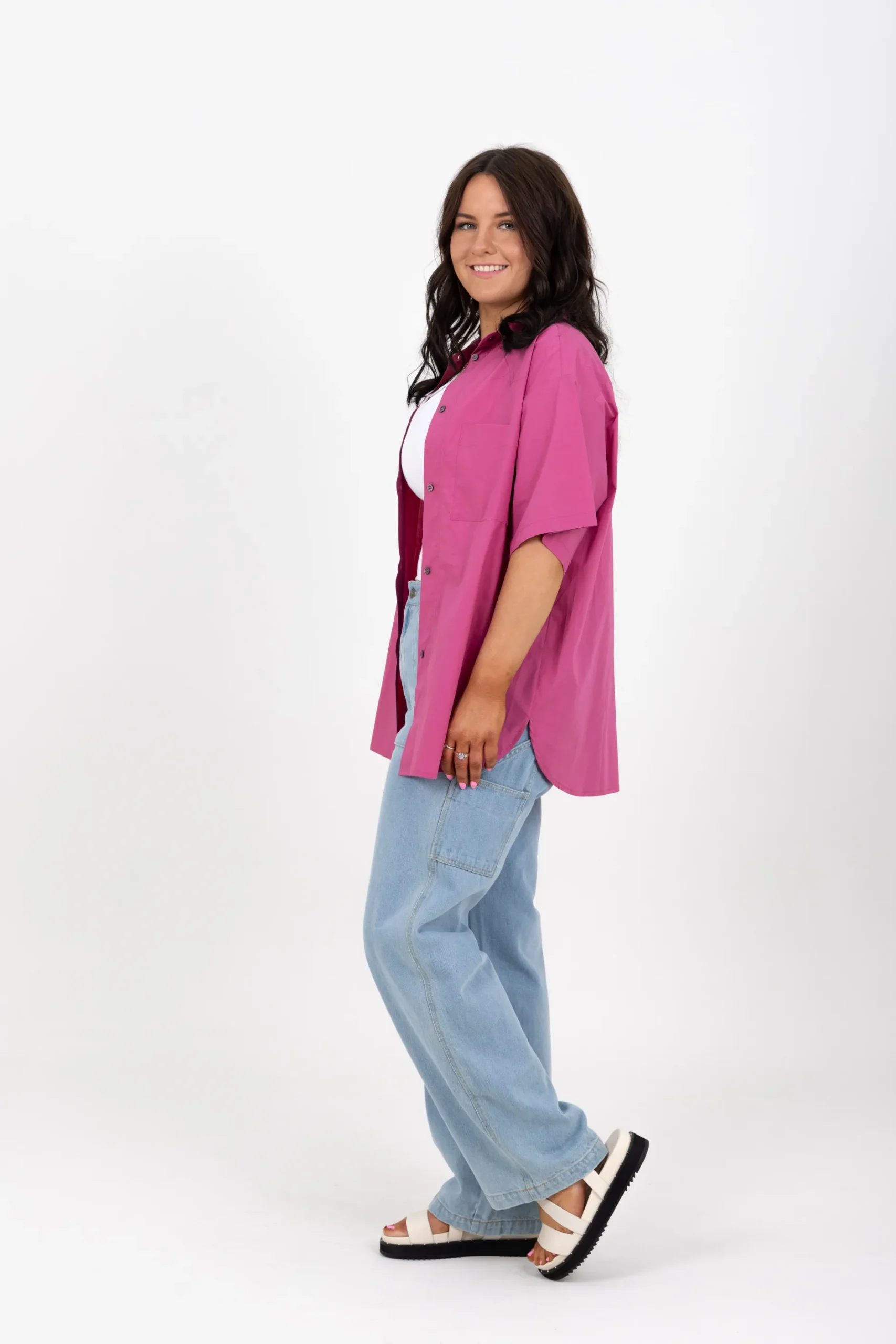 ricochet_ames_shirt__pink_3.webp Shirts & Tops-RICOCHET AMES SHIRT - PINK