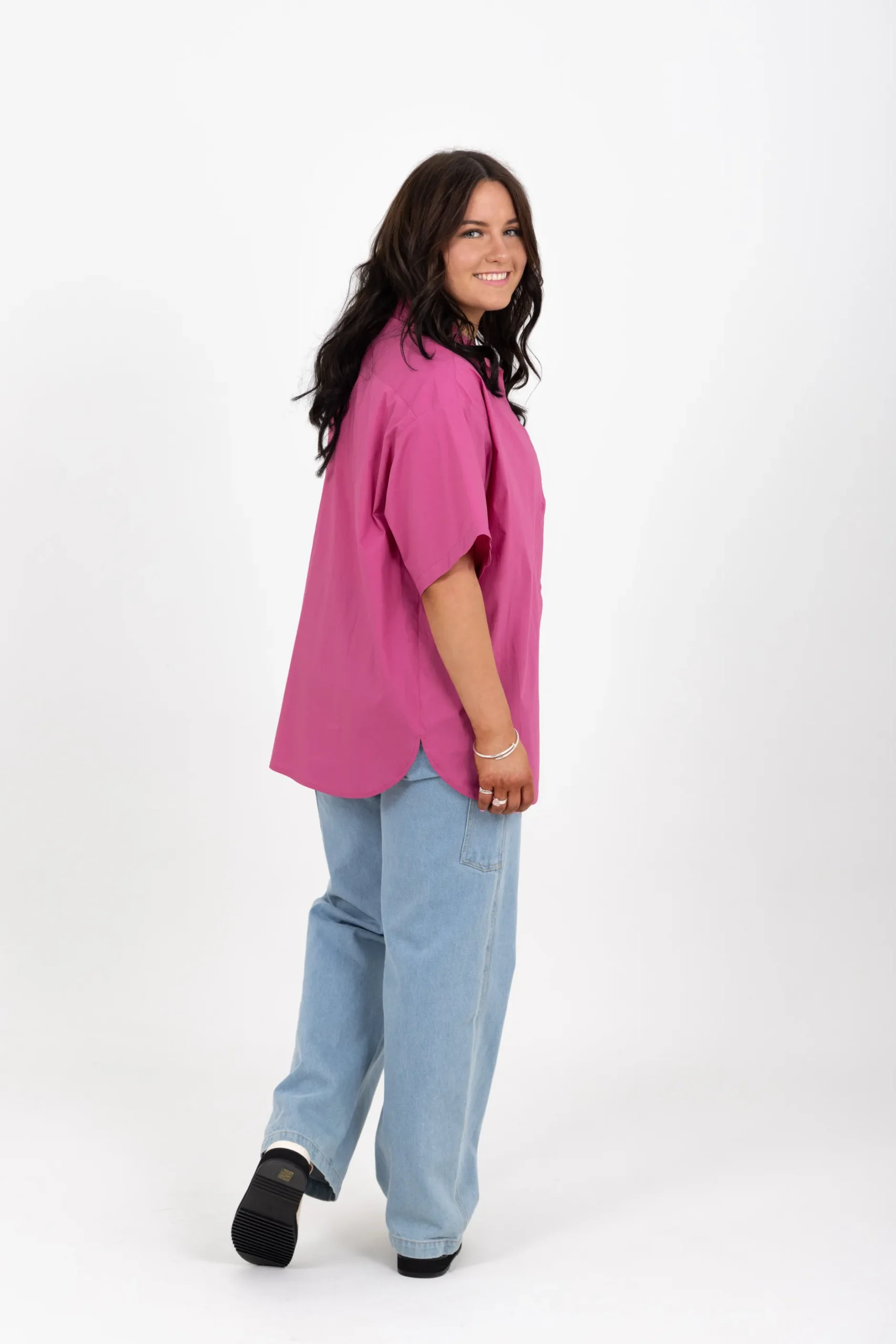 ricochet_ames_shirt__pink_4.webp Shirts & Tops-RICOCHET AMES SHIRT - PINK