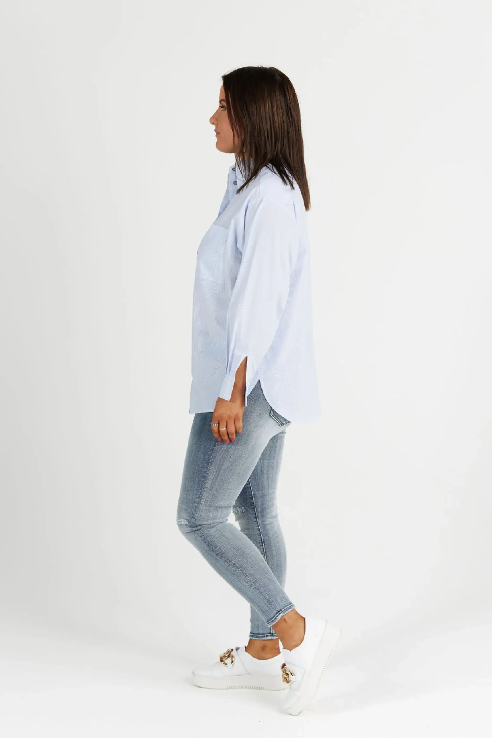 ricochet_anchor_shirt__sk_3.webp Shirts & Tops-RICOCHET ANCHOR SHIRT - SKY STRIPE