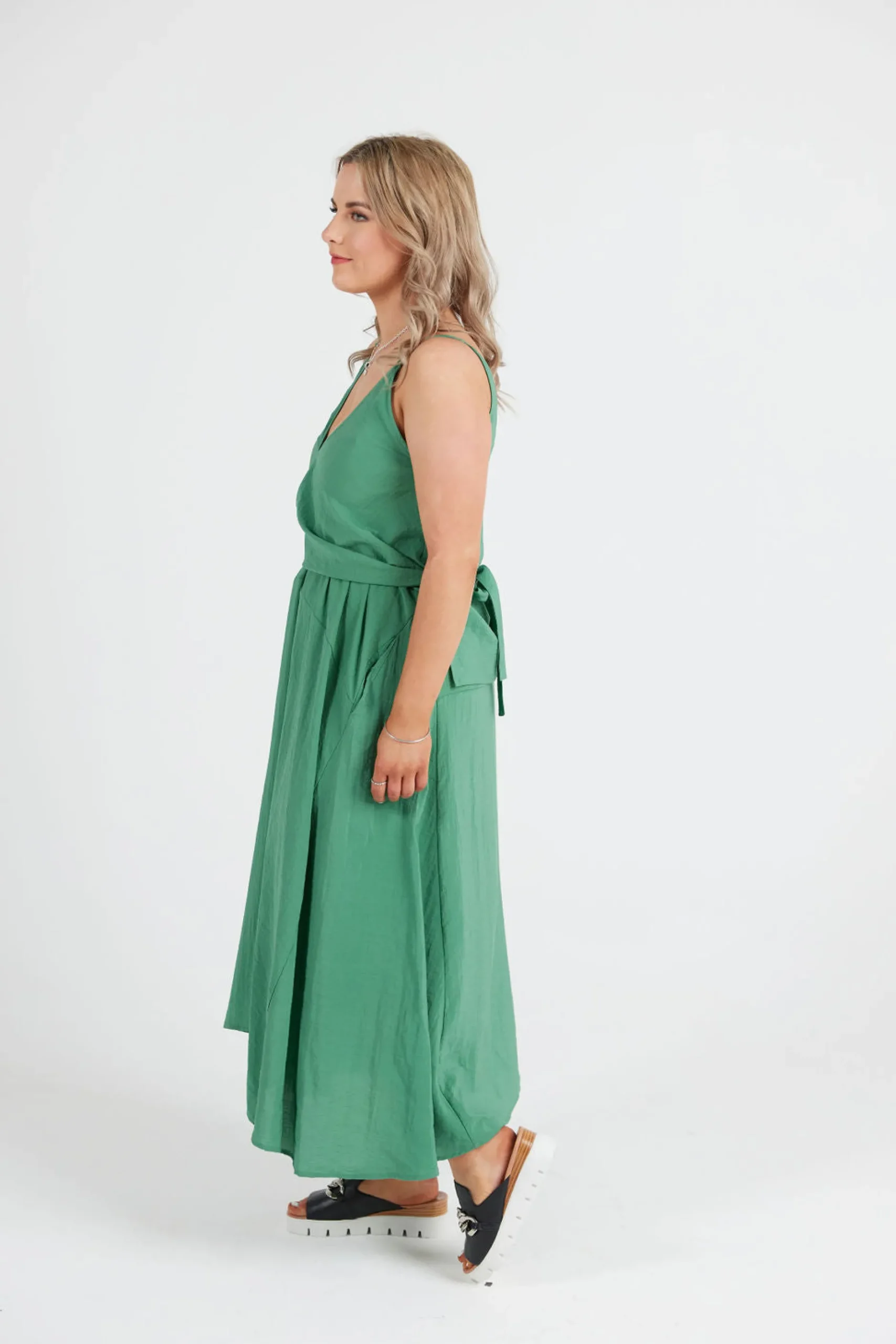 ricochet_the_ladykillers__2-1.webp Dresses-RICOCHET THE LADYKILLERS CAMI DRESS - GREEN