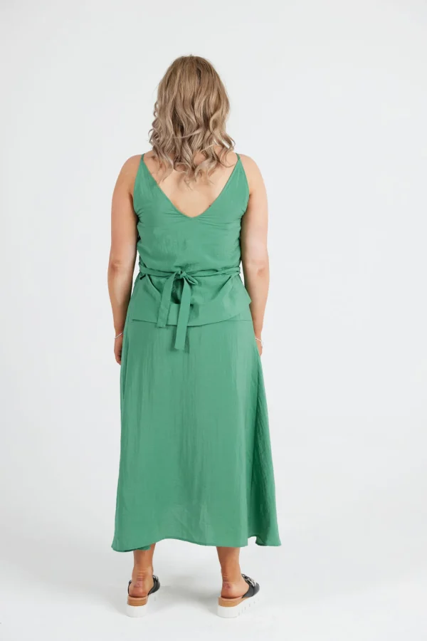 Dresses-RICOCHET THE LADYKILLERS CAMI DRESS - GREEN