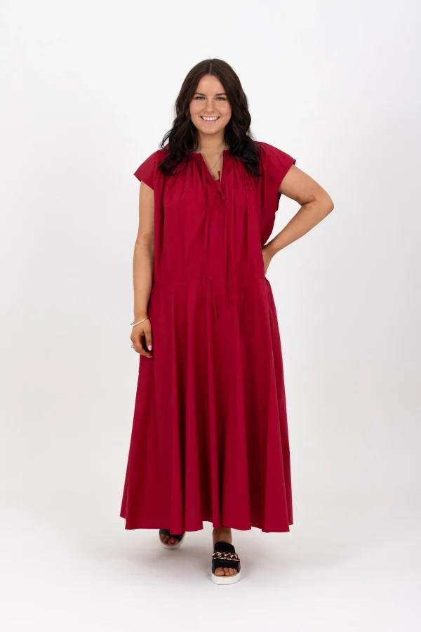 Dresses-RICOCHET THIERRY DRESS - RAPSBERRY